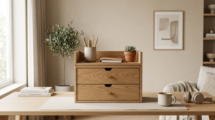 Nook Stackable Desk Drawer — Modular Storage Unit