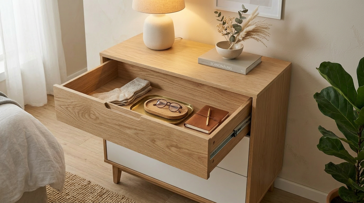 Plank 3-Drawer Chest of Drawers — Bedroom Storage